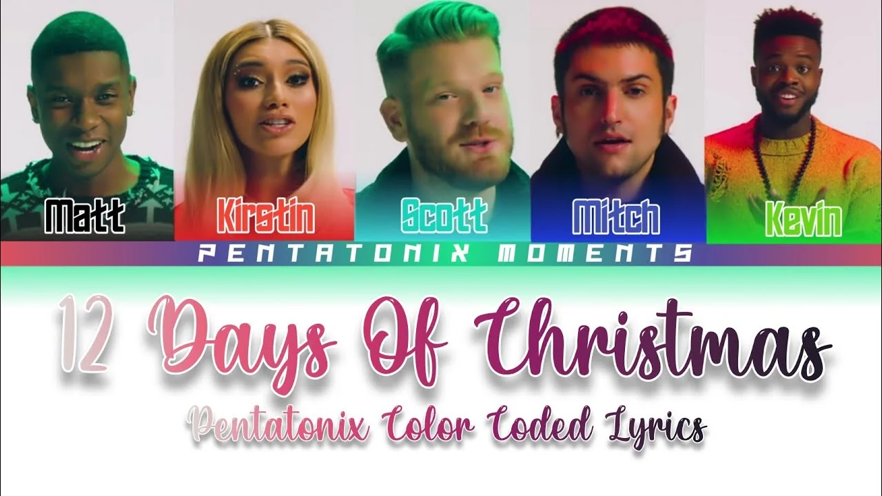 12 DAYS OF CHRISTMAS LYRICS