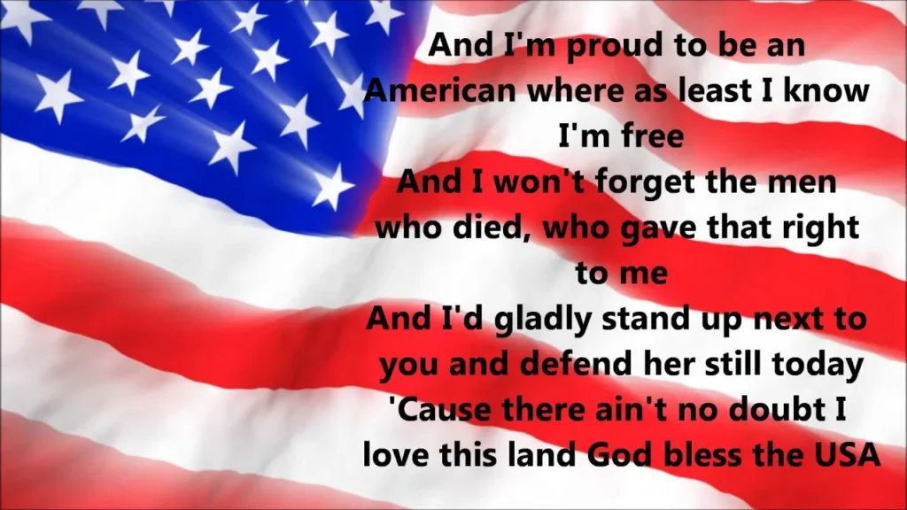 God Bless the USA Lyrics - Lee Greenwood